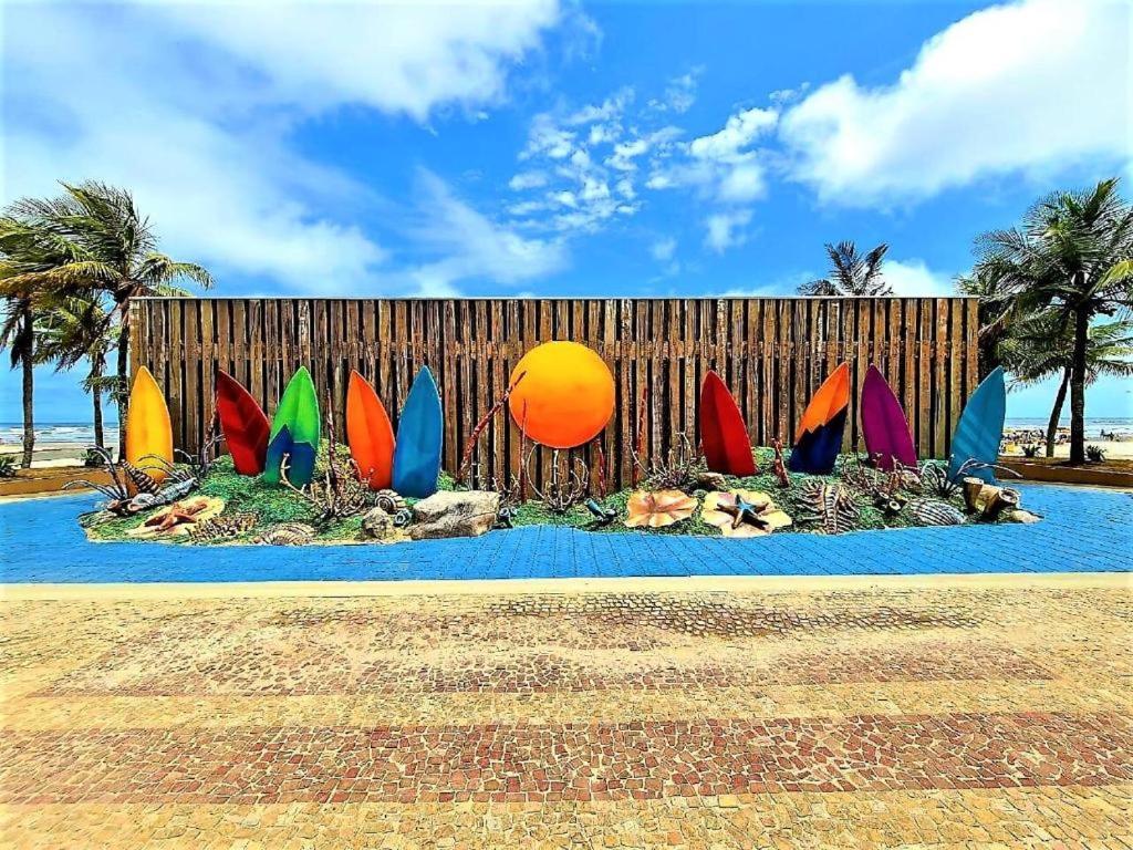 Hospedagem Primeira Quadra Da Praia Praia Grande  Exterior foto